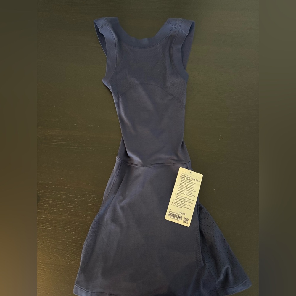 Lululemon swiftly tech cross back tennis dress